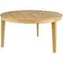 Robalt Round Garden Dining Table - Natural, Wood