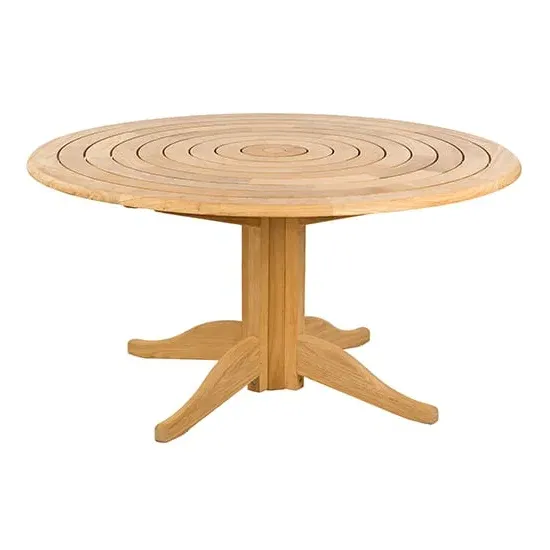 Robalt Round Pedestal Dining Table - Natural, Timber image