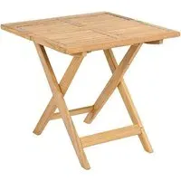 Robalt Square Side Table - Natural, Timber