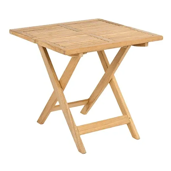 Robalt Square Side Table - Natural, Timber image