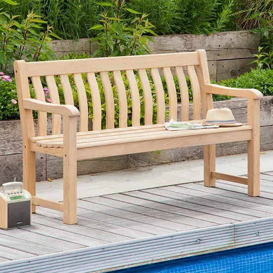 Robalt St. George 5ft Seating Bench - Natural, Timber image