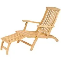Robalt Steamer Relaxing Chair - Natural, Timber