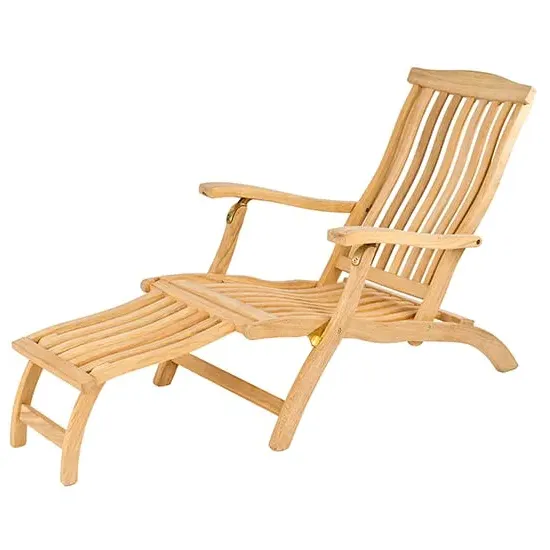 Robalt Steamer Relaxing Chair - Natural, Timber