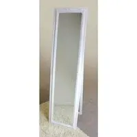 Rocco Cheval Freestanding Mirror - White