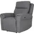 Rochester 1-Seater Electric Recliner Sofa - Charcoal, Fabric