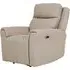 Rochester 1-Seater Electric Recliner Sofa - Mushroom, Fabric
