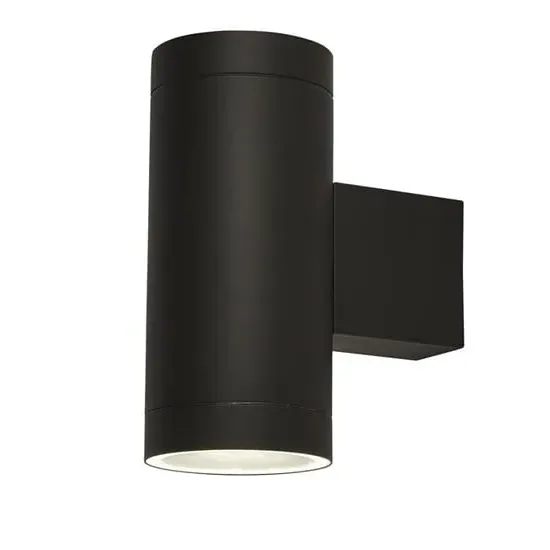 Rochester 2 Lights Outdoor Wall Light with Sensor - Black image