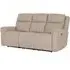 Rochester 3-Seater Electric Recliner Sofa - Mushroom, Fabric