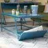 Rockingham Coffee Table with Magazine Rack - Blue, Wood