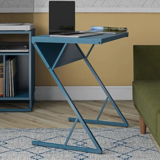 Rockingham Laptop Desk - Blue, Metal product