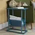 Rockingham Side Table with Magazine Rack - Blue, Wood