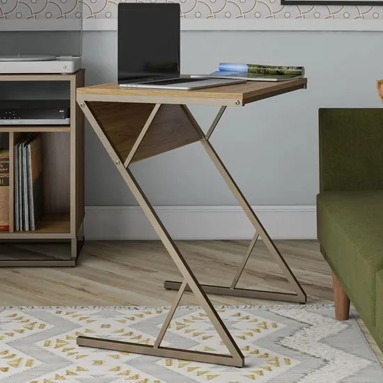 Rockingham Wooden Laptop Desk - Walnut image