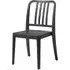 Rockport Outdoor Side Chair - Anthracite, Recycled Polypropylene