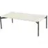 Rockton Rectangular Coffee Table - White, Ceramic