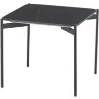 Rockton Square End Table - Black, Ceramic