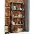 Romarin Large Bookcase - Reclaimed Wood, Metal