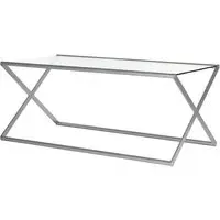 Romelo Coffee Table - Clear, Tempered Glass