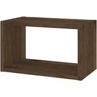 Romtree Wall Shelving Unit - Walnut