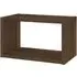 Romtree Wall Shelving Unit - Walnut
