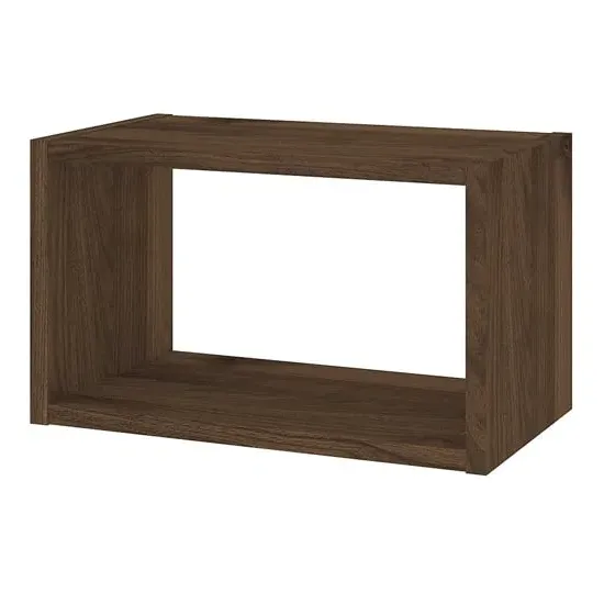 Romtree Wall Shelving Unit - Walnut image