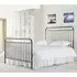 Rose Single Bed Frame - Black Nickel, Metal