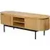 Roseau TV Stand with 2 Doors - Natural