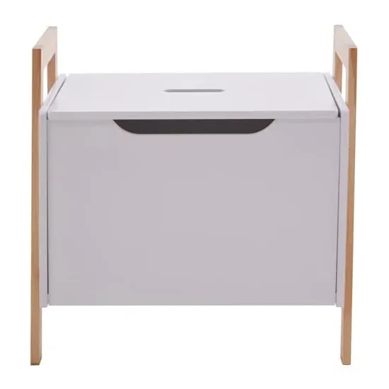 Rosta Storage Cabinet with Drawer - White, Pine image