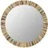 Rove Round Wall Mirror - Black, Gold