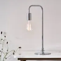 Rubens Steel Table Lamp - Chrome