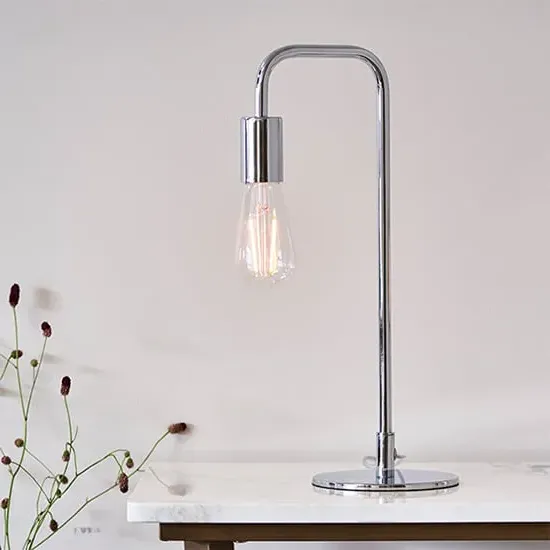 Rubens Steel Table Lamp - Chrome image