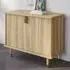 Rumbek Storage Cabinet with 2 Doors - Natural