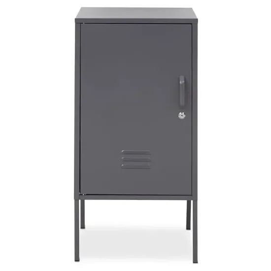 Rumi Metal Locker Storage Cabinet - Grey image