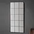 Rutherford Window Pane Wall Mirror - Black, Metal