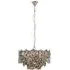 Rydall Chandelier Ceiling Light - Grey, Glass