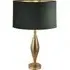 Rye Velvet Shade Table Lamp - Green, Antique Brass