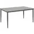 Rykon 1500mm Dining Table - Grey, Glass