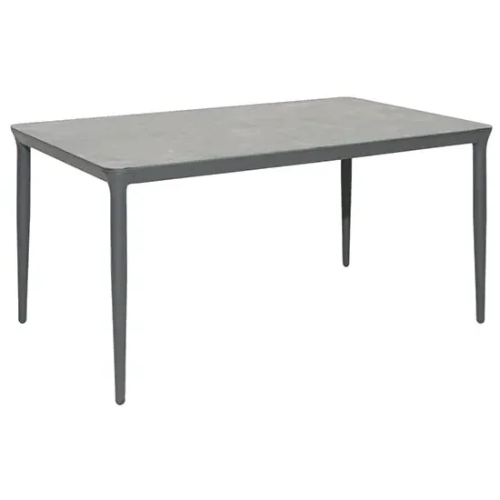 Rykon 1500mm Dining Table - Grey, Glass image