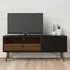 Rynok TV Stand with 1 Door 1 Drawer - Black, Walnut