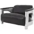 Sadalmelik 2-Seater Sofa - Black, Leather