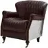 Sadalmelik Armchair - Brown, Leather
