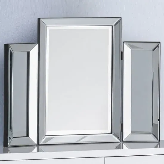 Sadzi Folding Dressing Table Mirror with Adjustable Sides