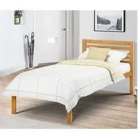 Sagen Single Bed Frame - Antique Pine
