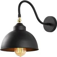 Saglam Metal Wall Light - Black alternate view