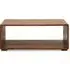 Saki Rectangular Coffee Table - Brown, Sheesham Wood