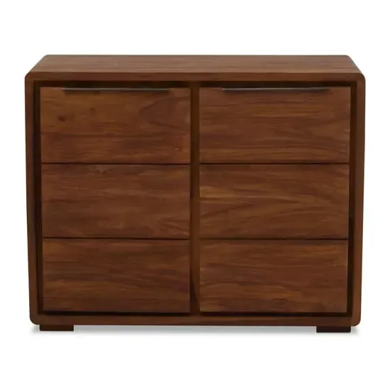 Saki Sheesham Sideboard with 2 Doors - Acacia