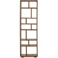 Saki Wooden Shelving Unit - Brown