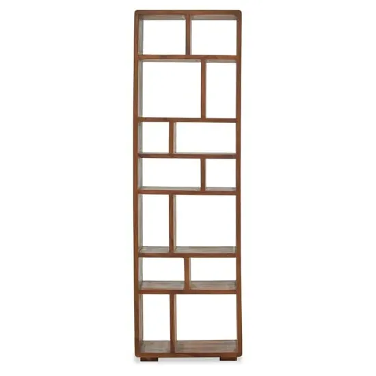 Saki Wooden Shelving Unit - Brown image
