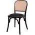 Salado Bistro Chair - Black, Rattan