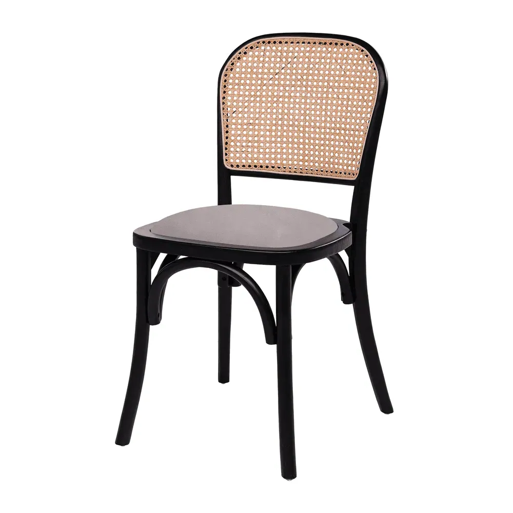 Salado Bistro Chair - Cream, Rattan
