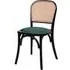 Salado Bistro Chair - Green, Rattan
